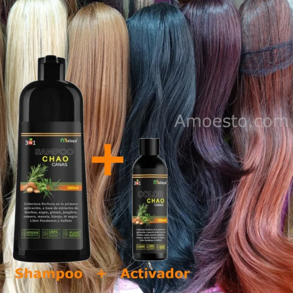 Shampoo Chao Cubre Canas