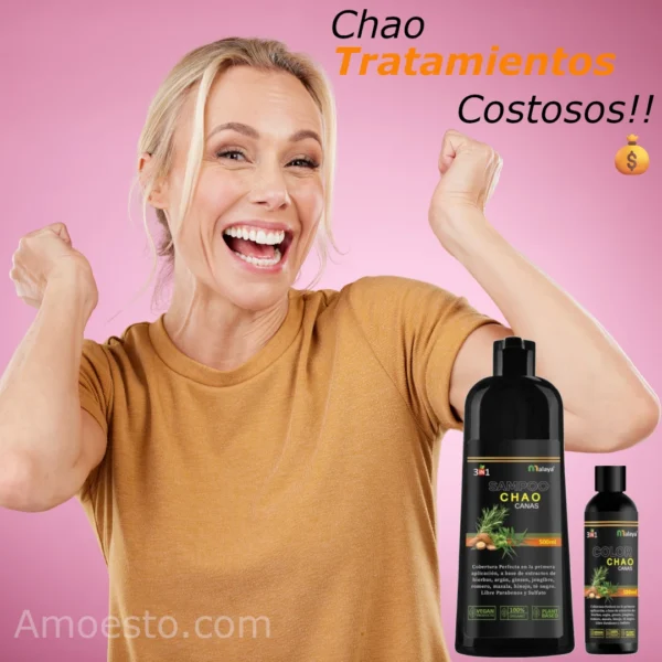Shampoo Chao Cubre Canas - Imagen 2